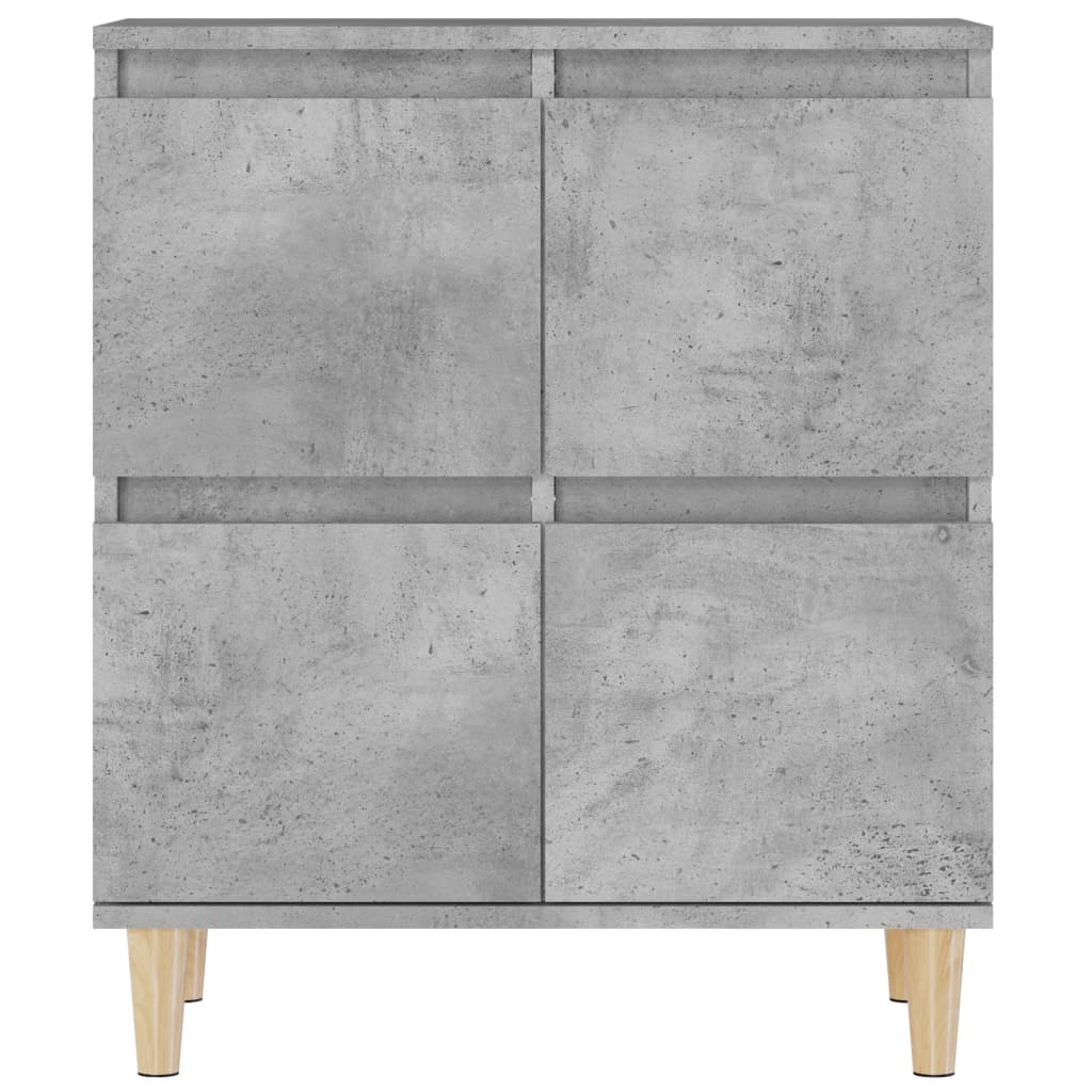 Buffet Gris béton 60x35x70 cm Bois d'ingénierie - XIOS