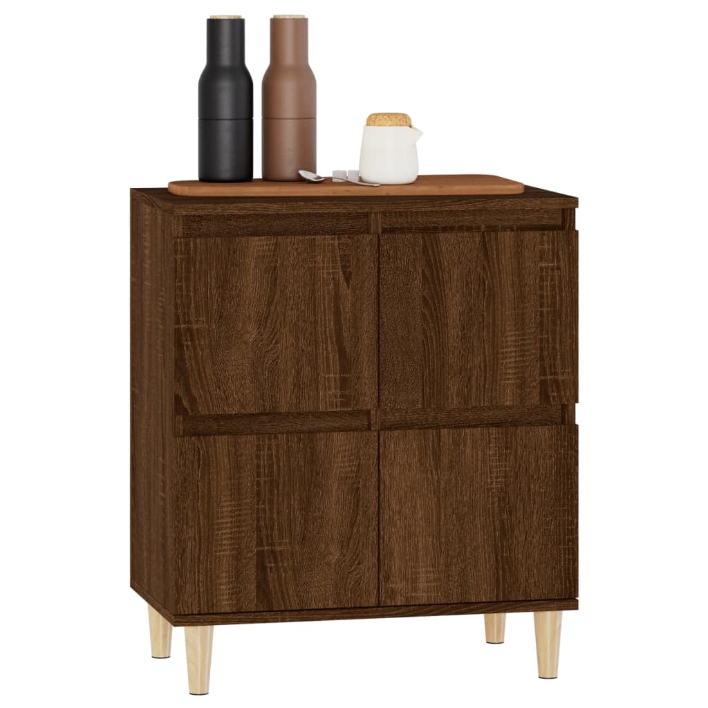 Buffet Chêne marron 60x35x70 cm Bois d'ingénierie - XIOS