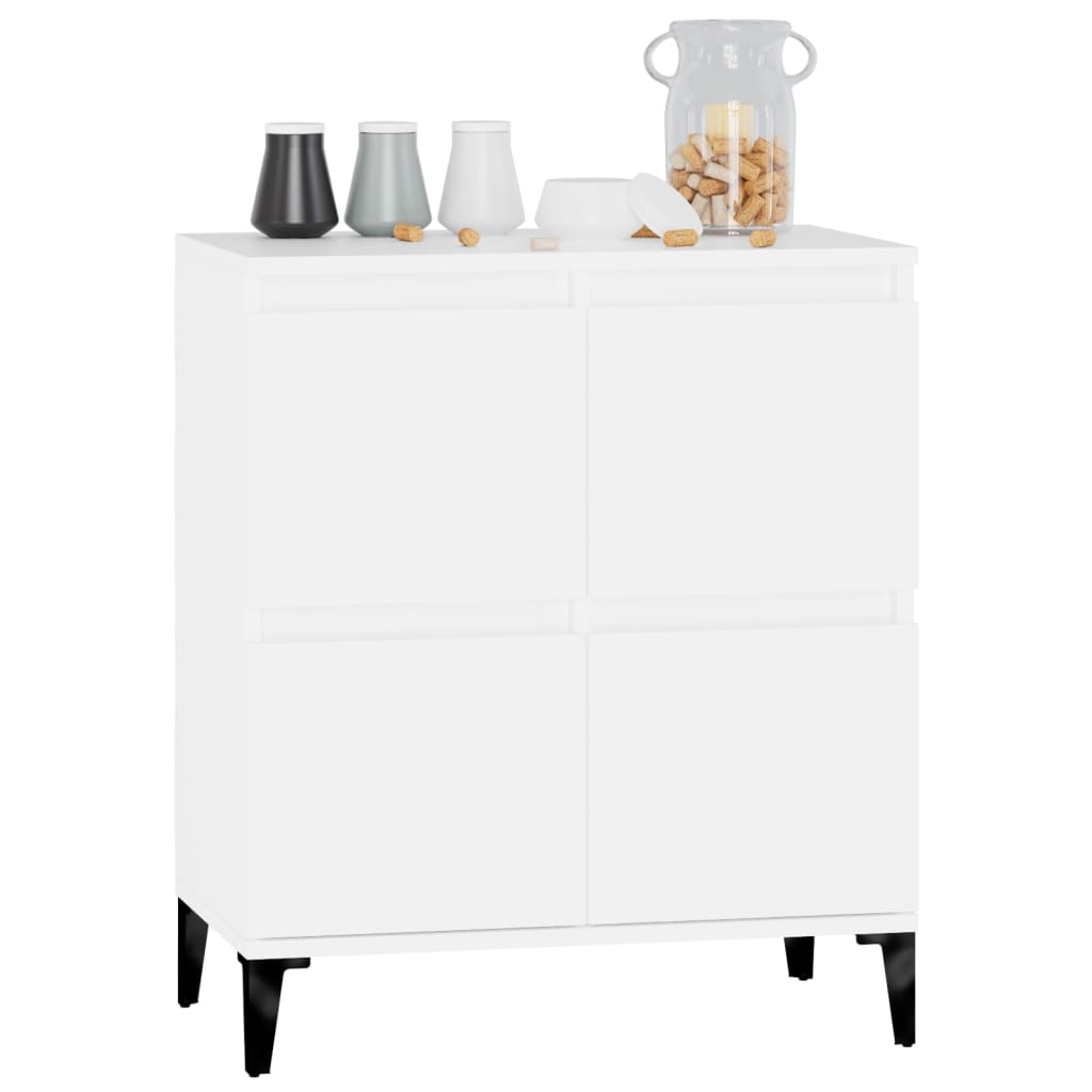 Buffet Blanc 60x35x70 cm Bois d'ingénierie - XIOS