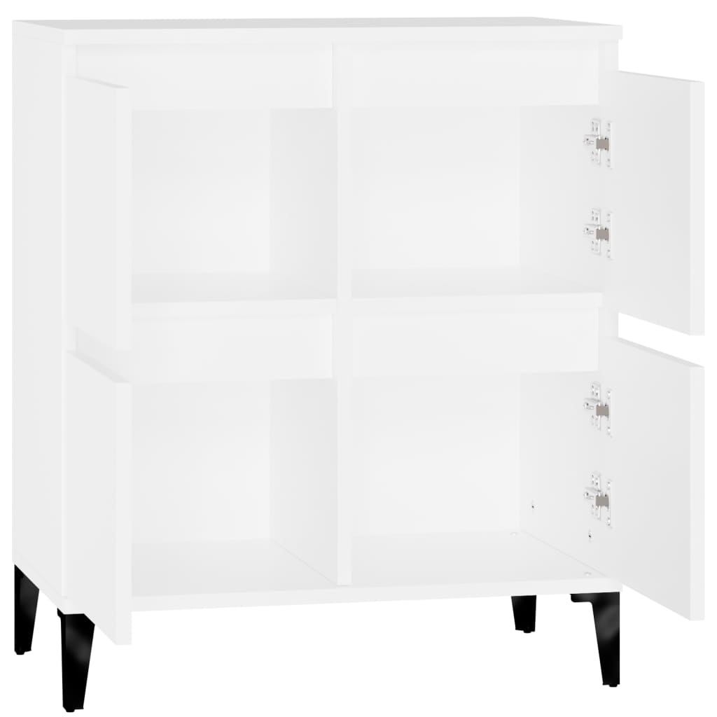 Buffet Blanc 60x35x70 cm Bois d'ingénierie - XIOS