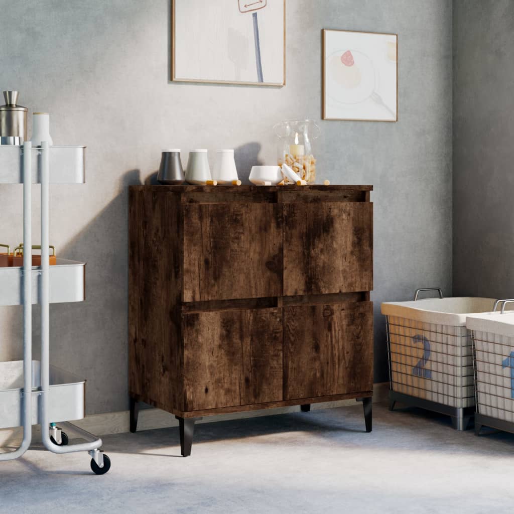 Buffet Chêne fumé 60x35x70 cm Bois d'ingénierie - XIOS