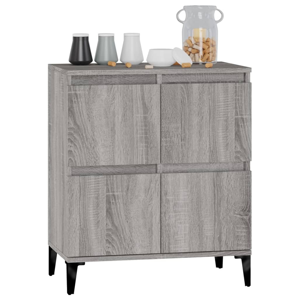 Buffet Sonoma gris 60x35x70 cm Bois d'ingénierie - XIOS