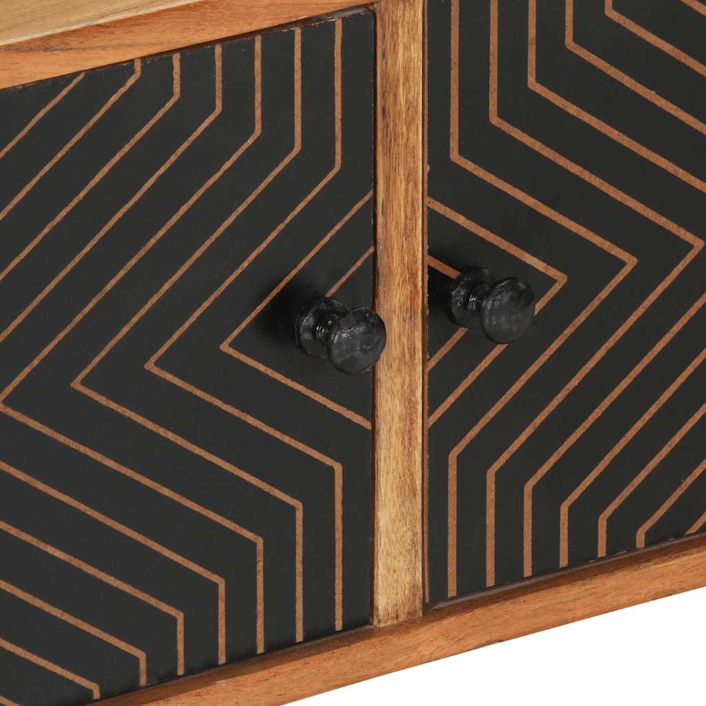 Meuble TV 112x30x40 cm bois d'acacia massif - XIOS