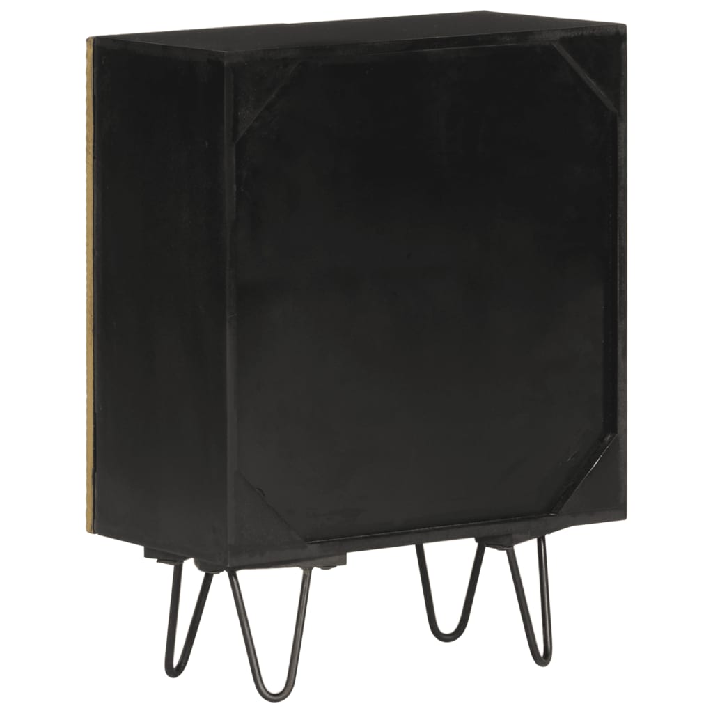 Buffet 55x30x75 cm bois massif de manguier