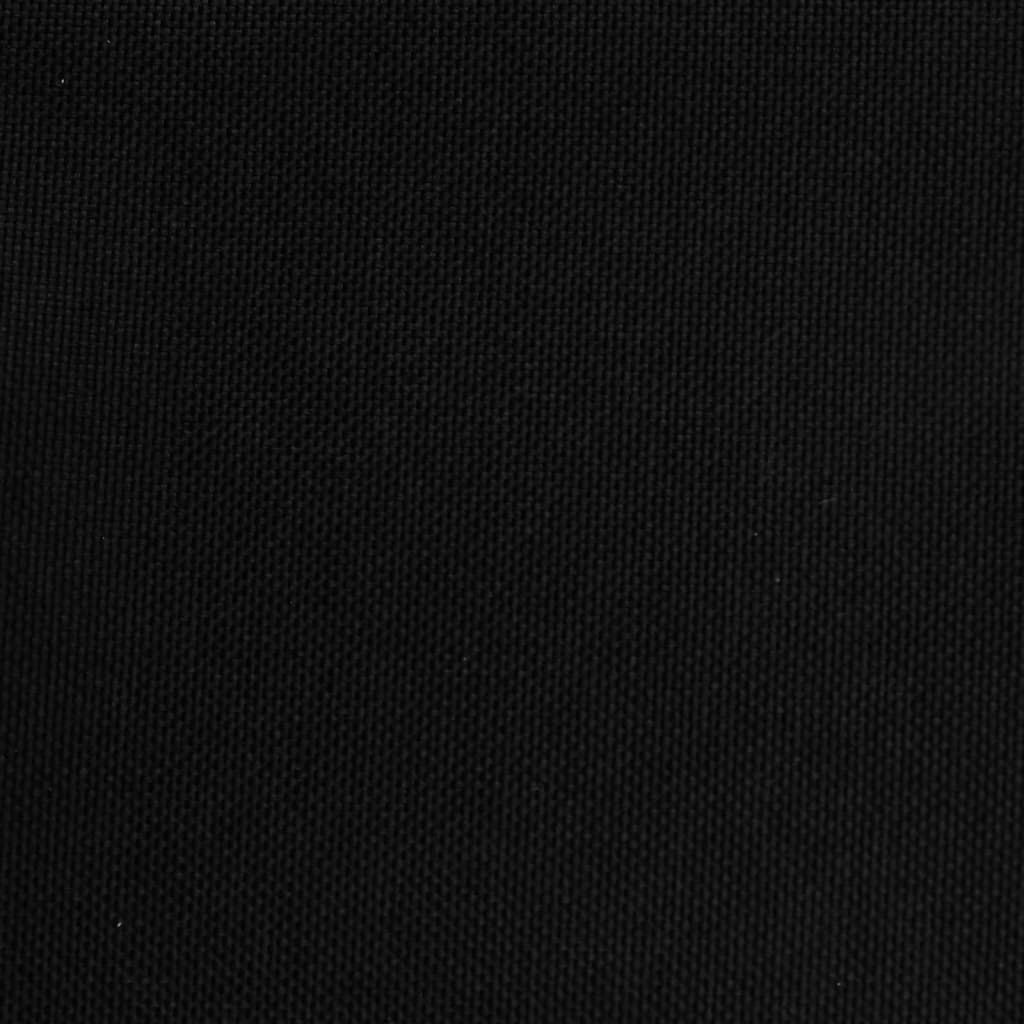 Chaise à bascule Noir Tissu