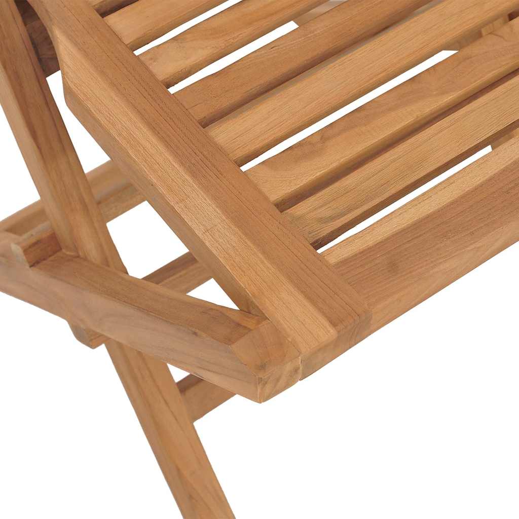 Ensemble à manger de jardin 5 pcs Bois de teck massif