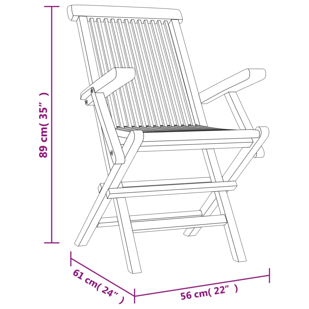 Salon de jardin 7 pcs gris bois de teck solide - XIOS