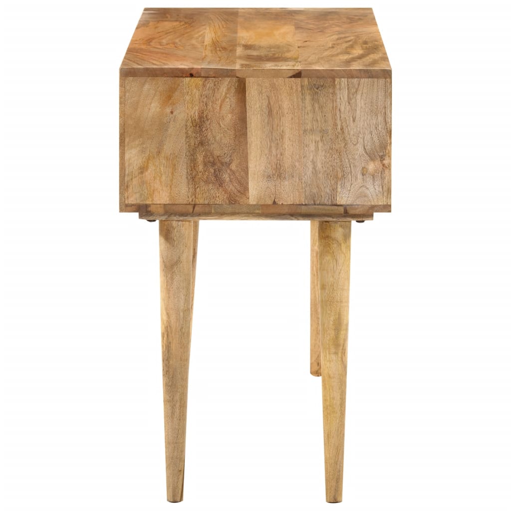 Bureau avec tiroirs 110x47x76 cm bois de manguier solide - XIOS
