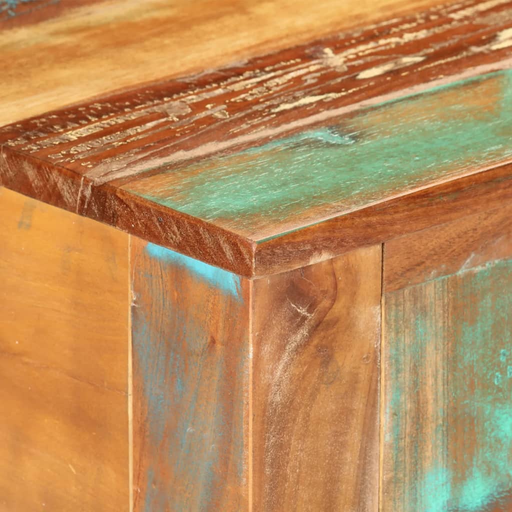 Table console 110x30x75 cm bois massif de récupération - XIOS