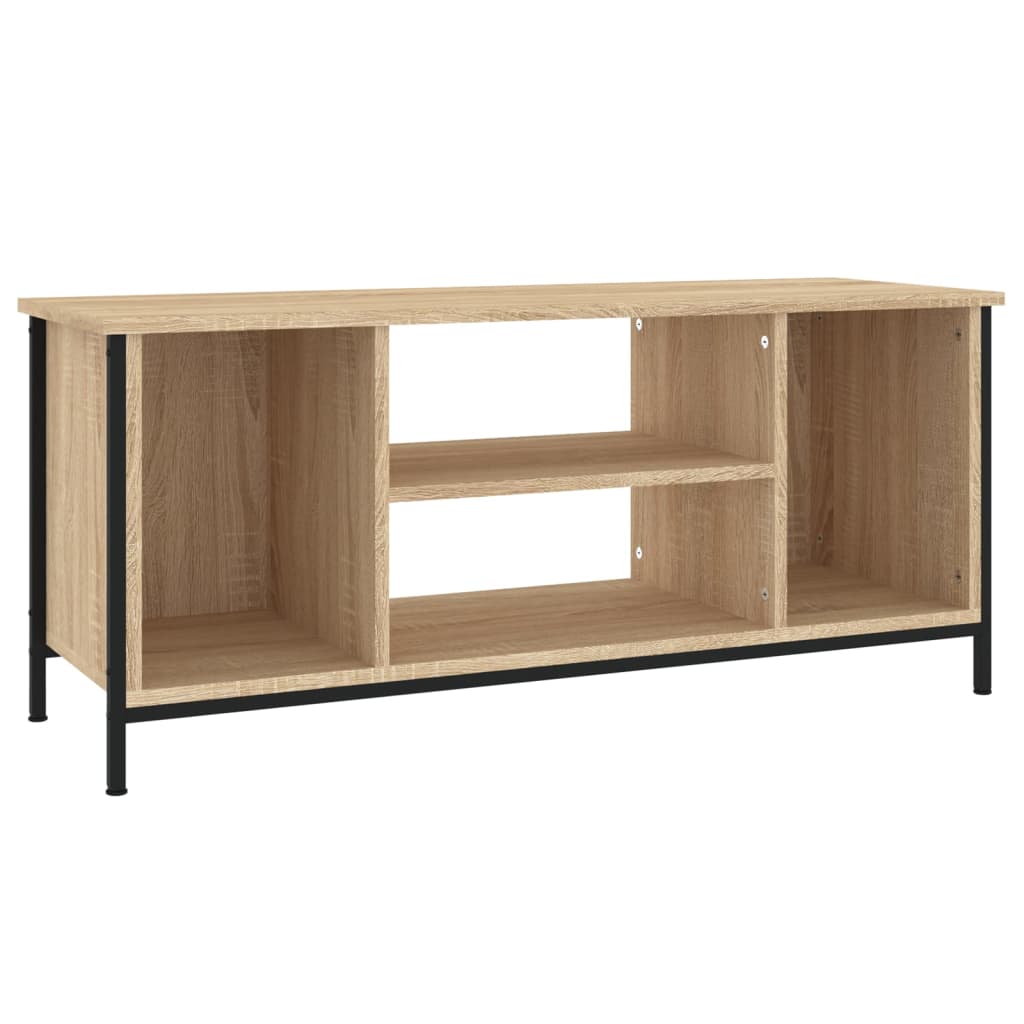 Meuble TV chêne sonoma 102x35x45 cm bois d'ingénierie - XIOS