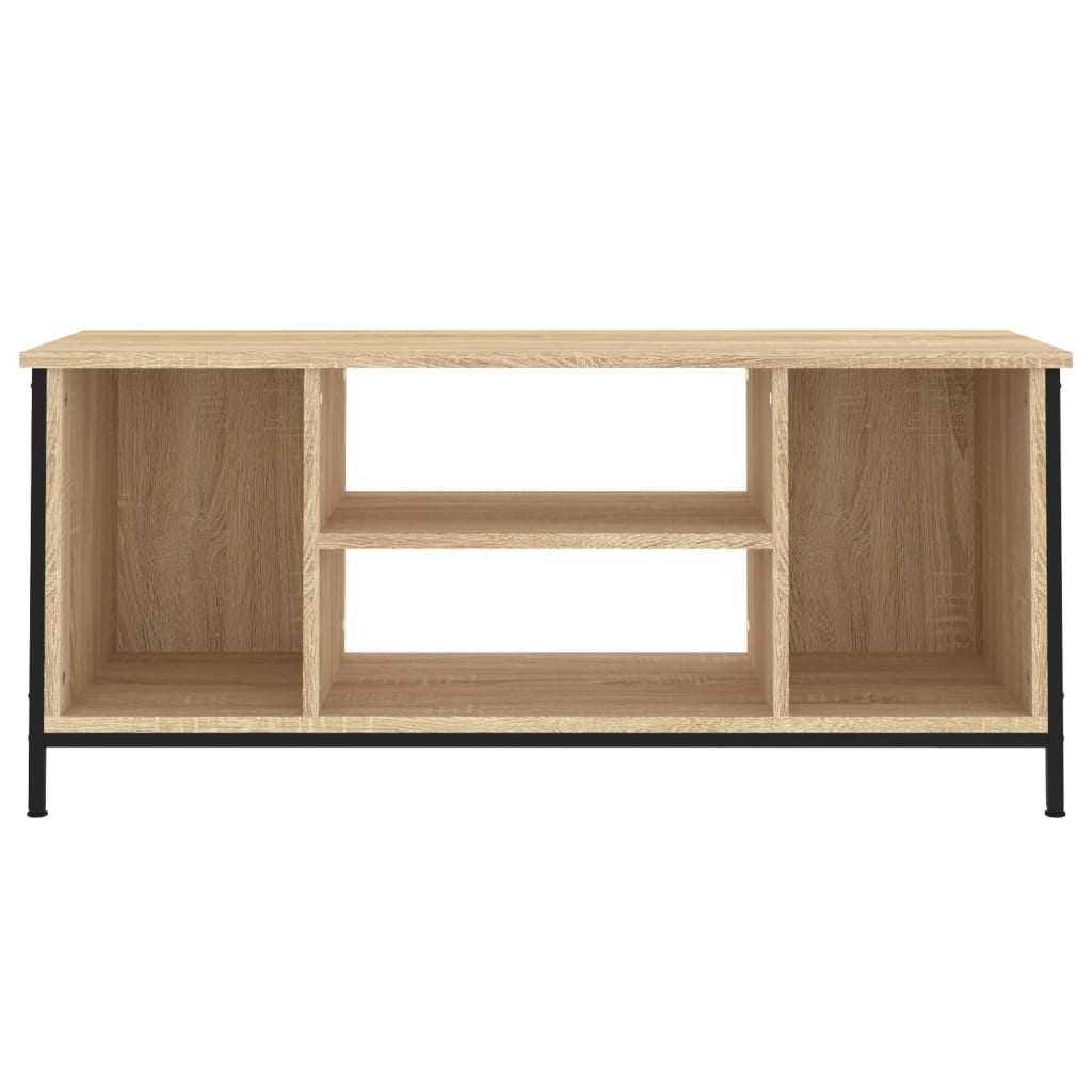 Meuble TV chêne sonoma 102x35x45 cm bois d'ingénierie - XIOS