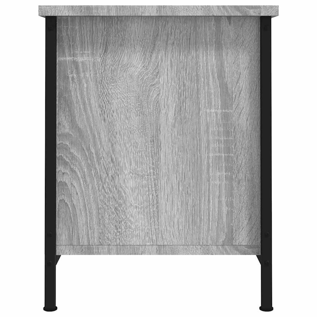 Meuble TV avec portes sonoma gris 60x35x45 cm bois d'ingénierie - XIOS