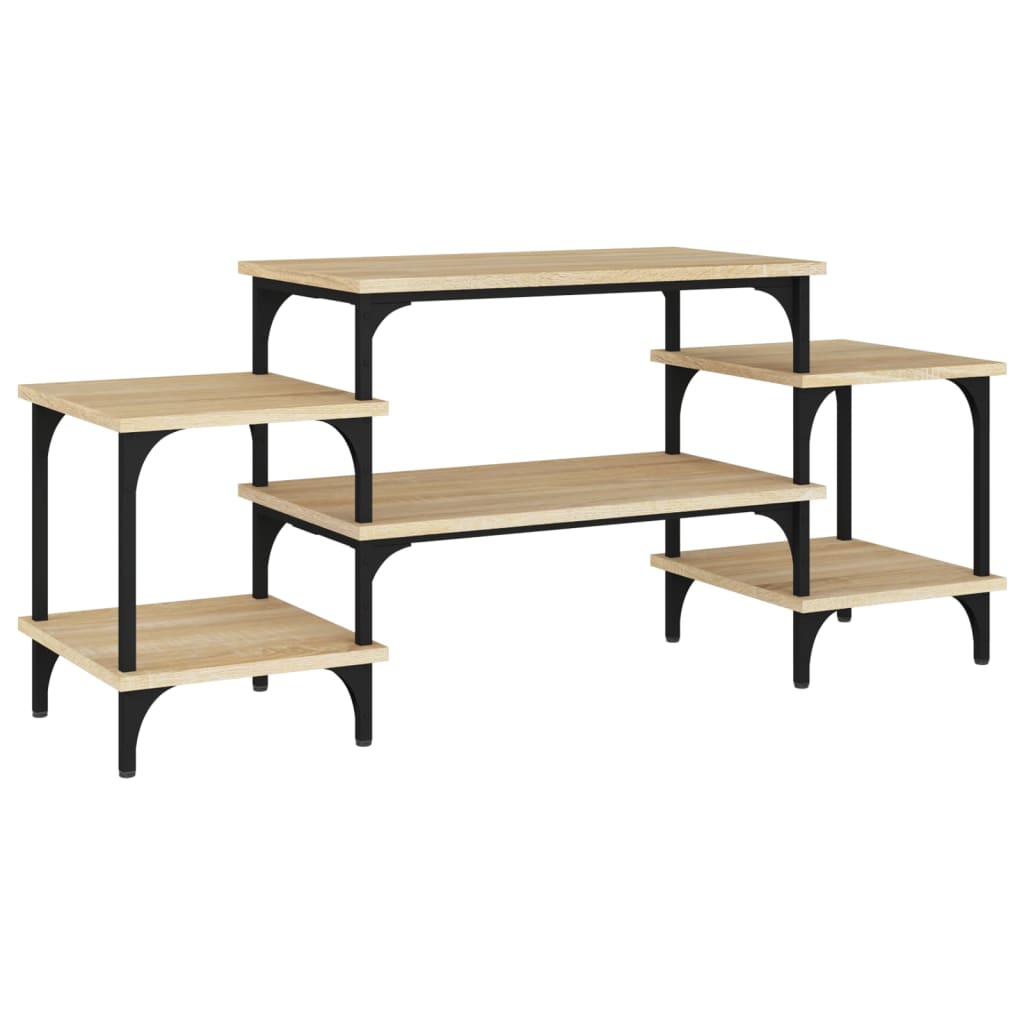 Meuble TV chêne sonoma 117x35x52 cm bois d'ingénierie - XIOS