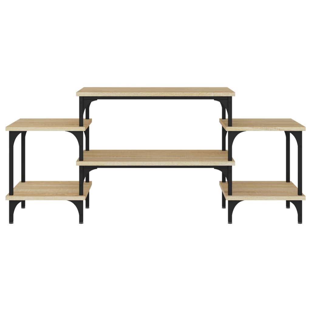 Meuble TV chêne sonoma 117x35x52 cm bois d'ingénierie - XIOS
