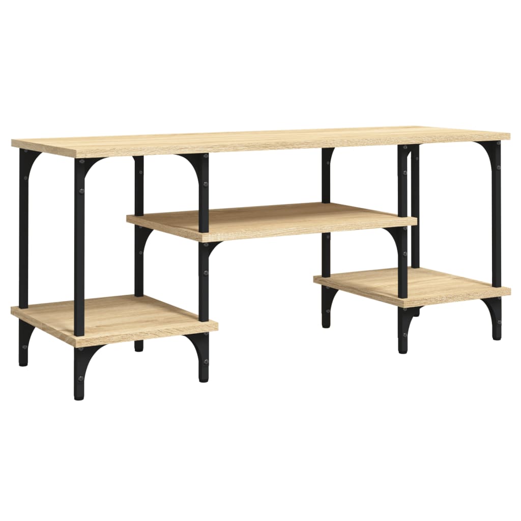 Meuble TV chêne sonoma 102x35x45,5 cm bois d'ingénierie - XIOS
