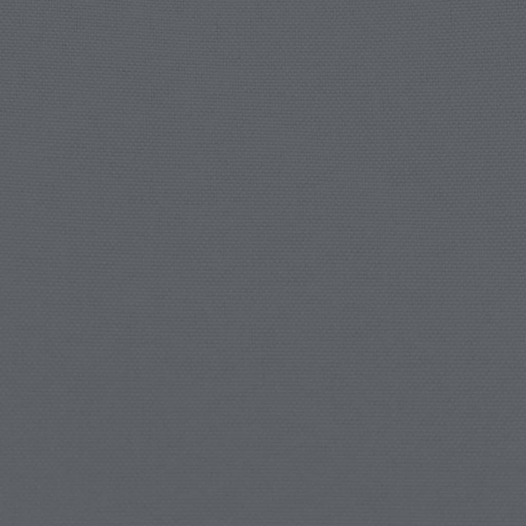 Canapé d'angle de jardin anthracite acier et textilène Salons de jardin vidaXL