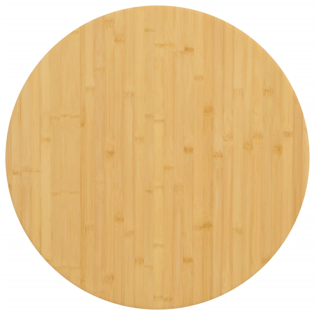 Dessus de table Ø80x1,5 cm bambou