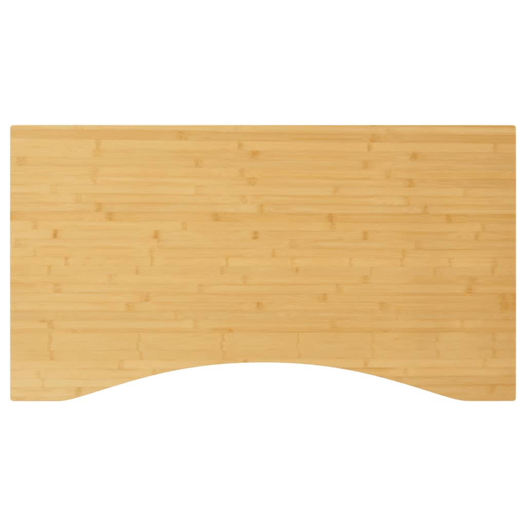 Dessus de bureau 110x60x4 cm bambou
