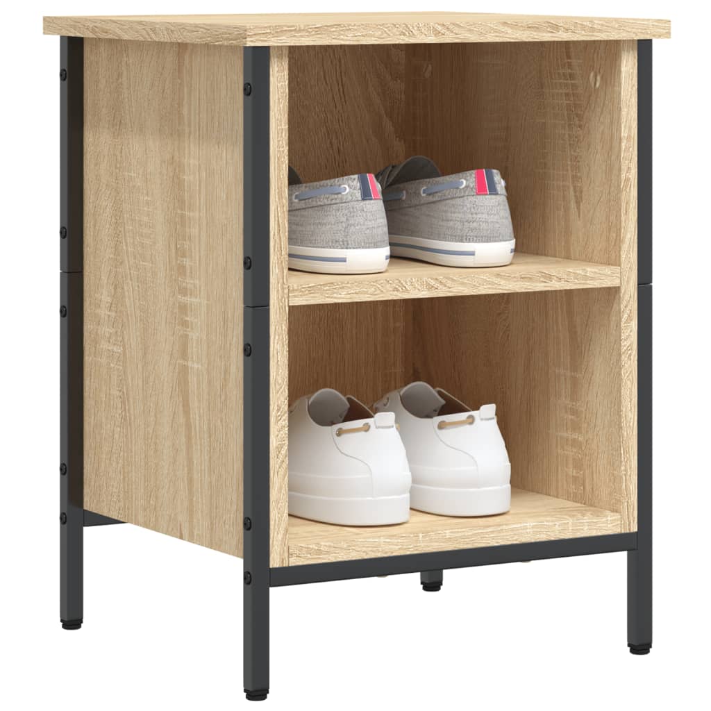 Armoire à chaussures chêne sonoma 38x35x50 cm bois d'ingénierie - XIOS
