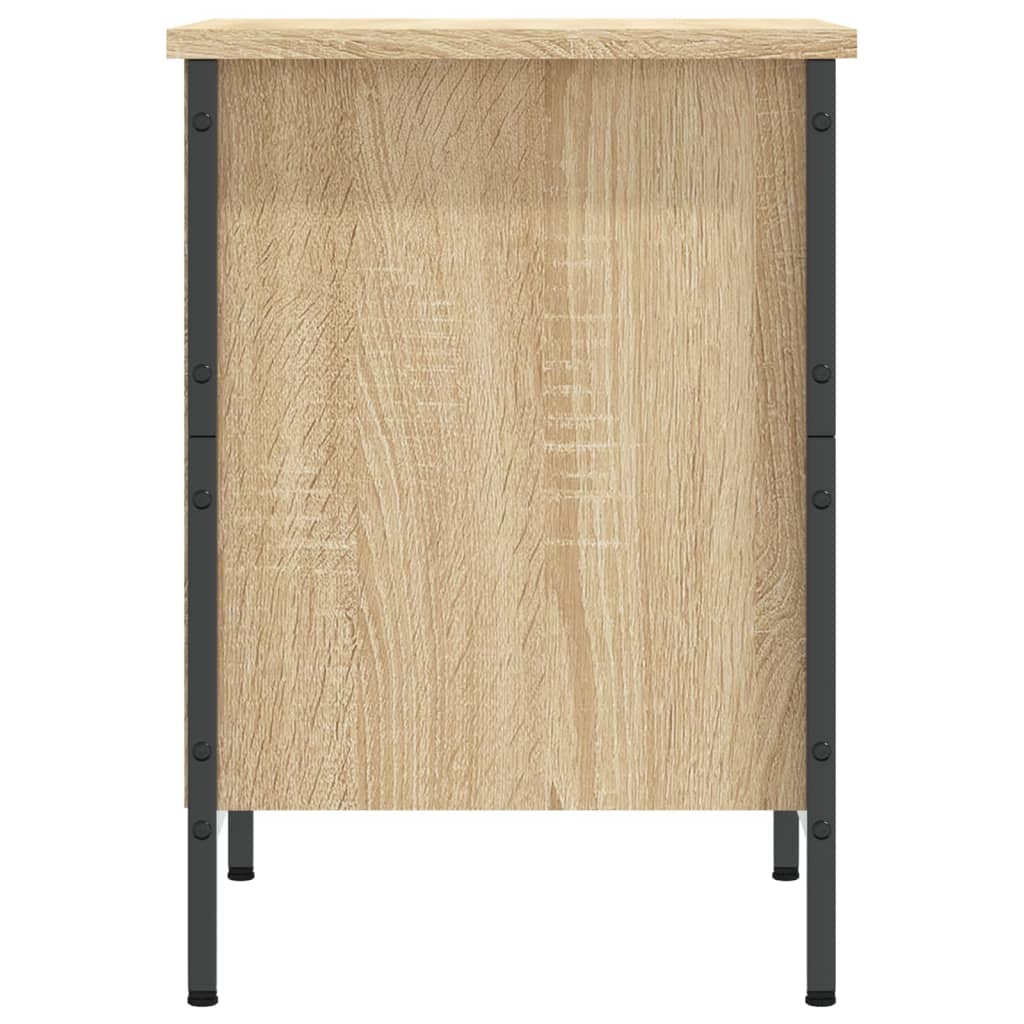 Armoire à chaussures chêne sonoma 38x35x50 cm bois d'ingénierie - XIOS