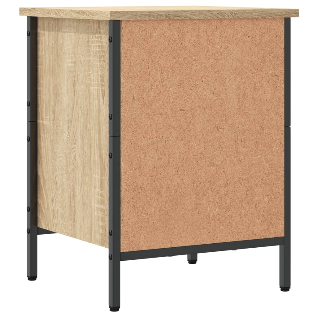 Armoire à chaussures chêne sonoma 38x35x50 cm bois d'ingénierie - XIOS