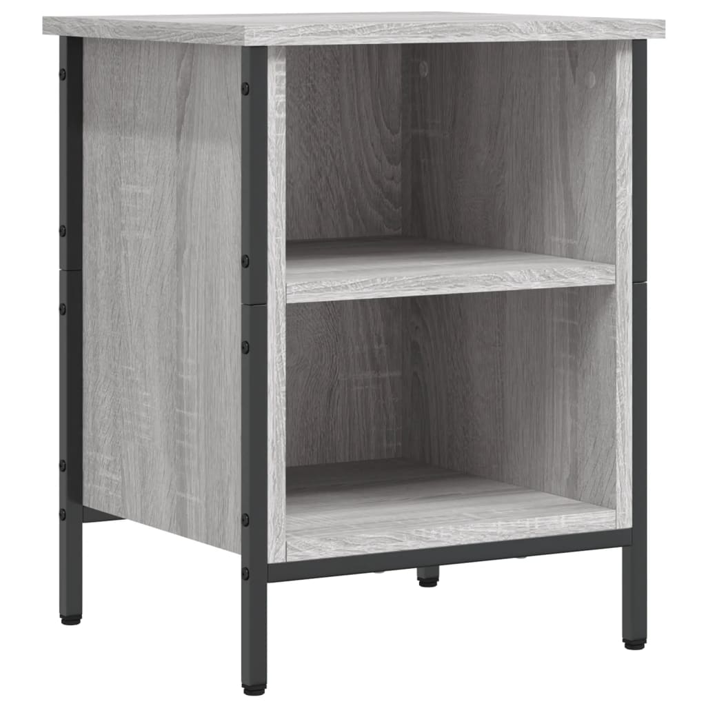 Armoire à chaussures sonoma gris 38x35x50 cm bois d'ingénierie - XIOS