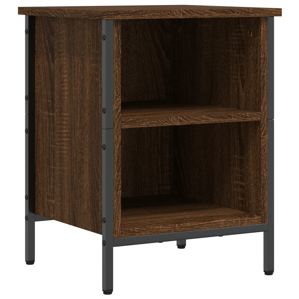 Armoire à chaussures chêne marron 38x35x50 cm bois d'ingénierie - XIOS