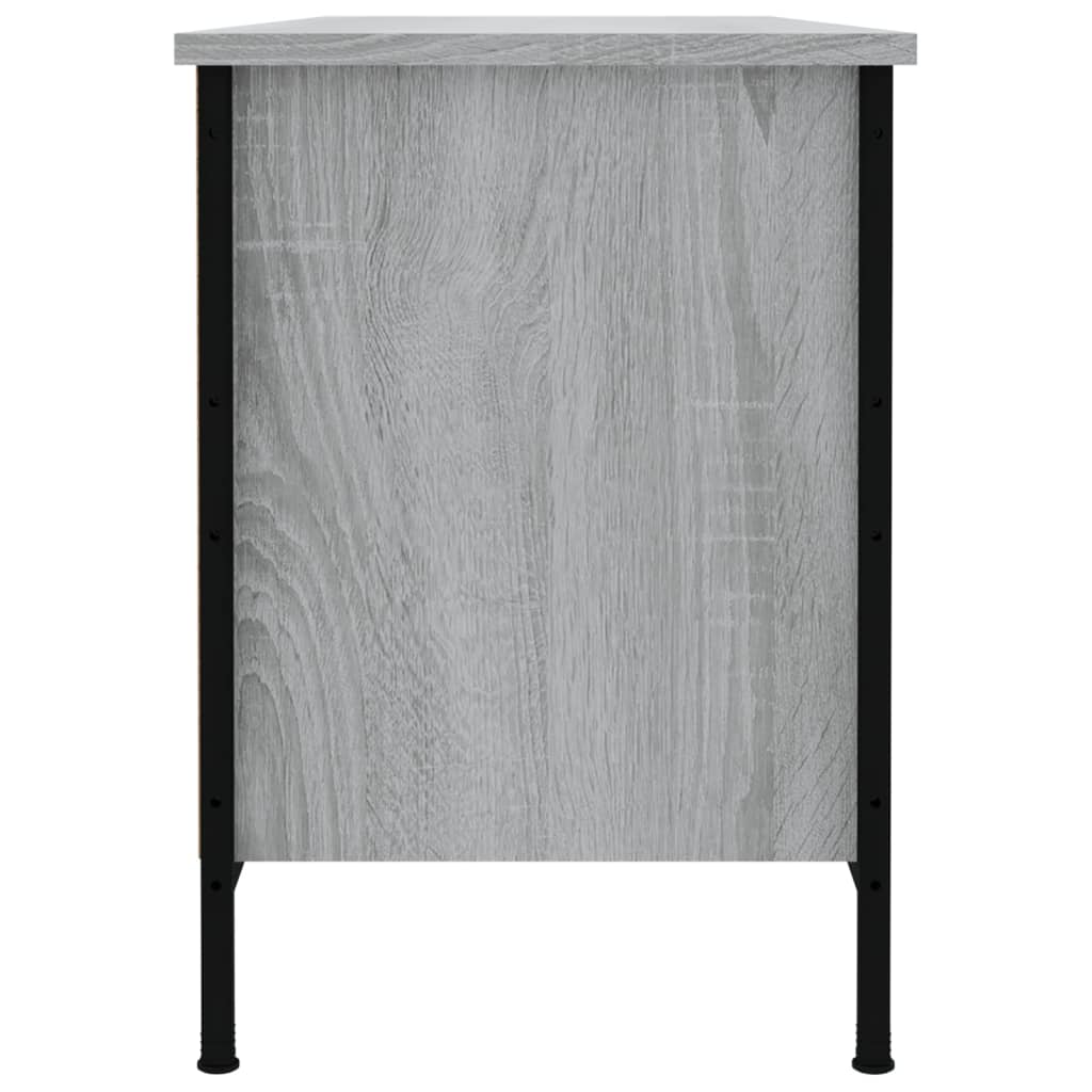 Armoire à chaussures sonoma gris 100x35x50 cm bois d'ingénierie - XIOS