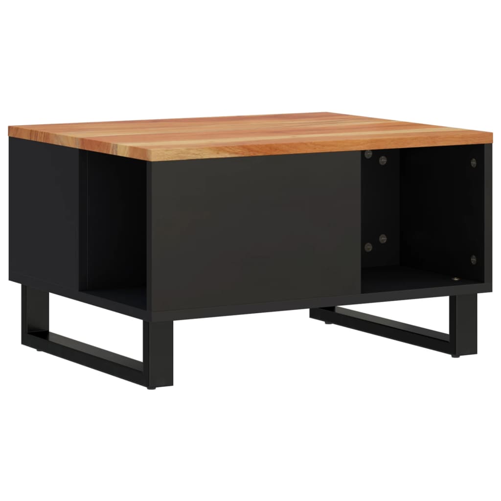 Table basse 60x50x35 cm bois massif d'acacia - XIOS