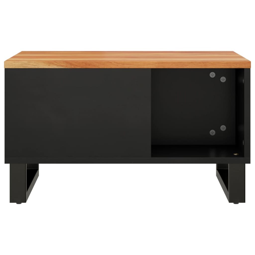 Table basse 60x50x35 cm bois massif d'acacia - XIOS