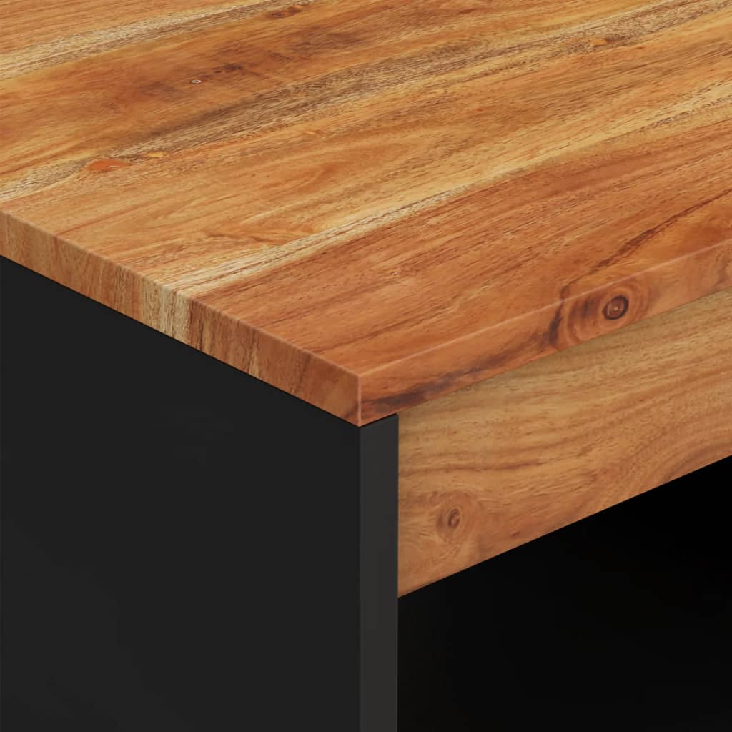 Table basse 90x50x40 cm bois d'acacia massif - XIOS