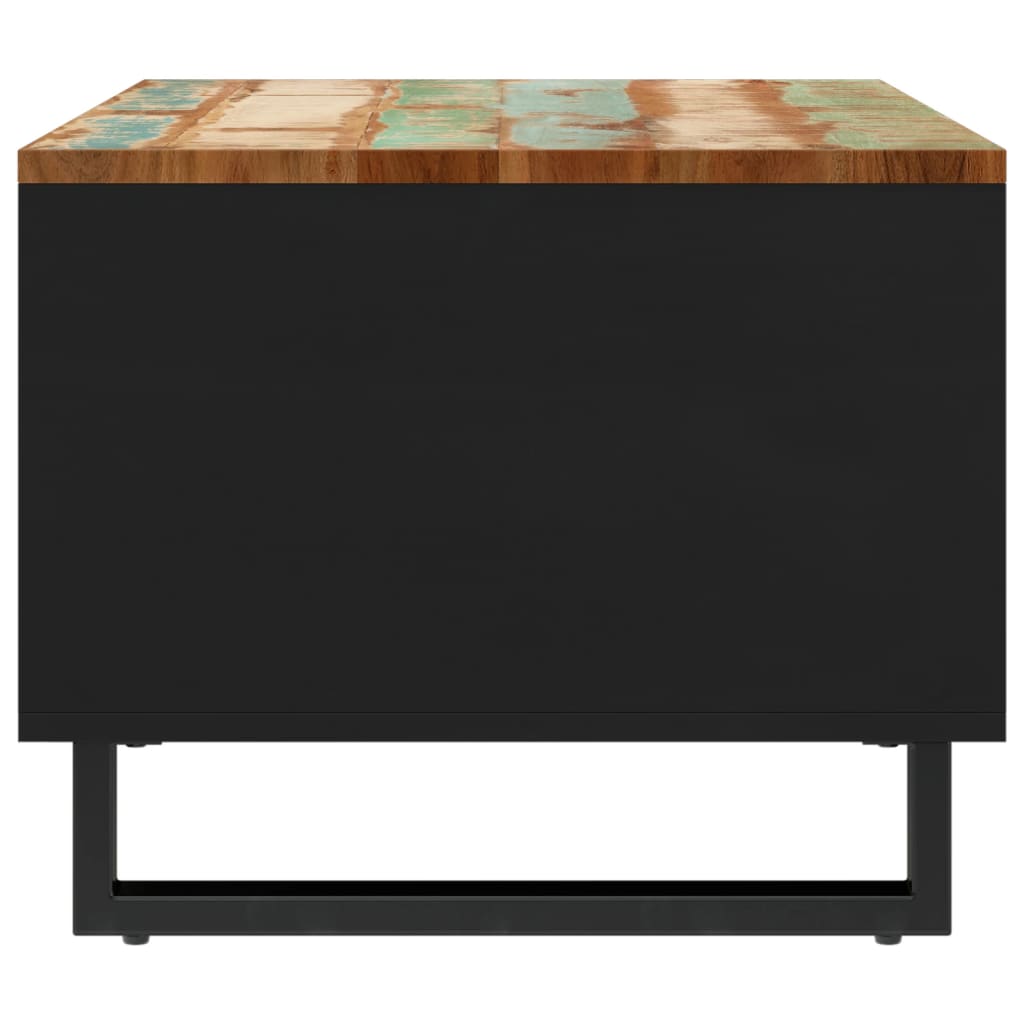 Table basse 60x50x40 cm bois de récupération massif - XIOS