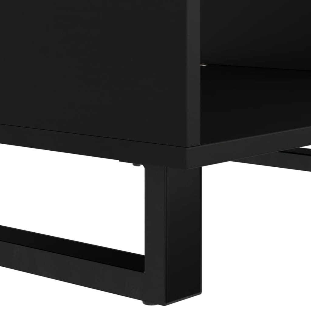 Table basse 60x50x40 cm bois de récupération massif - XIOS