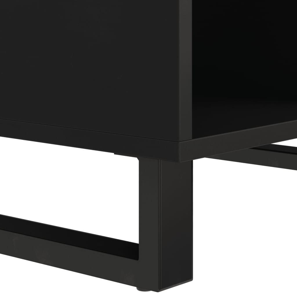 Table basse 55x50x40 cm bois de récupération massif - XIOS