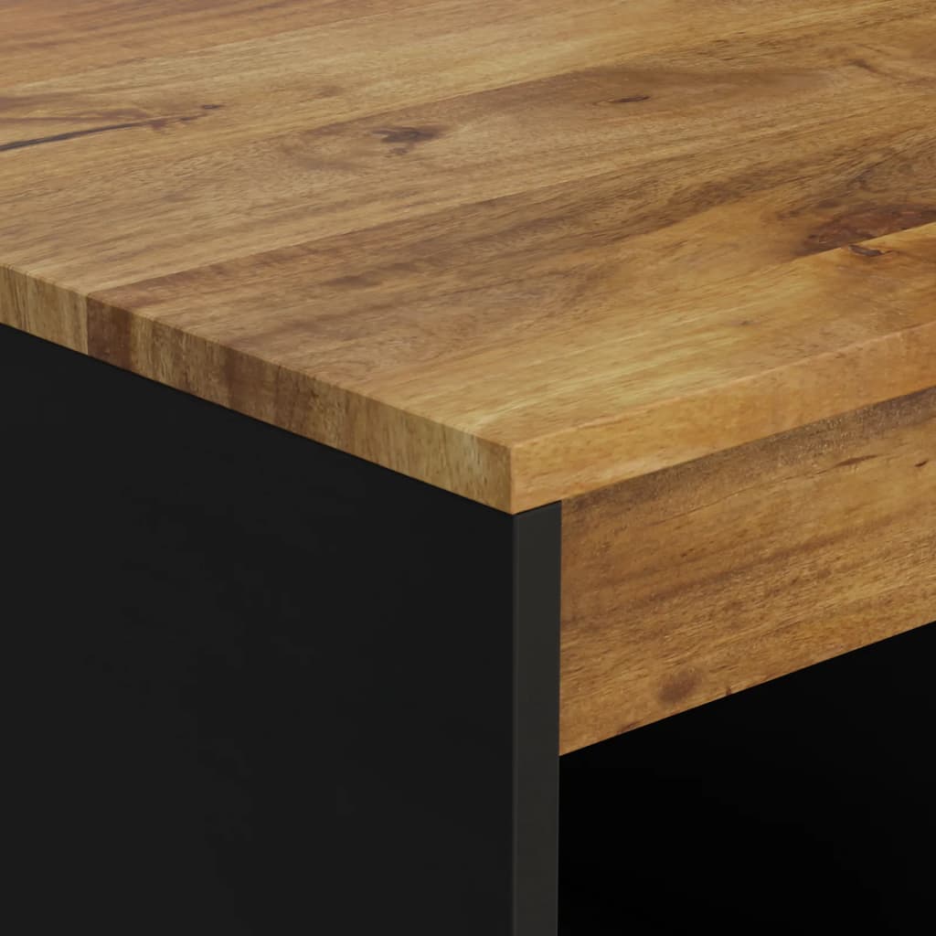 Table basse 55x50x40 cm bois de manguier massif - XIOS