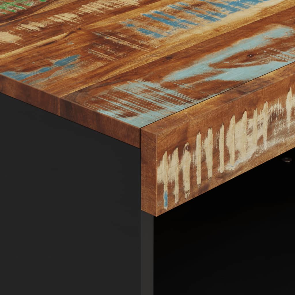 Meuble TV 60x33x43,5 cm bois massif de récupération - XIOS