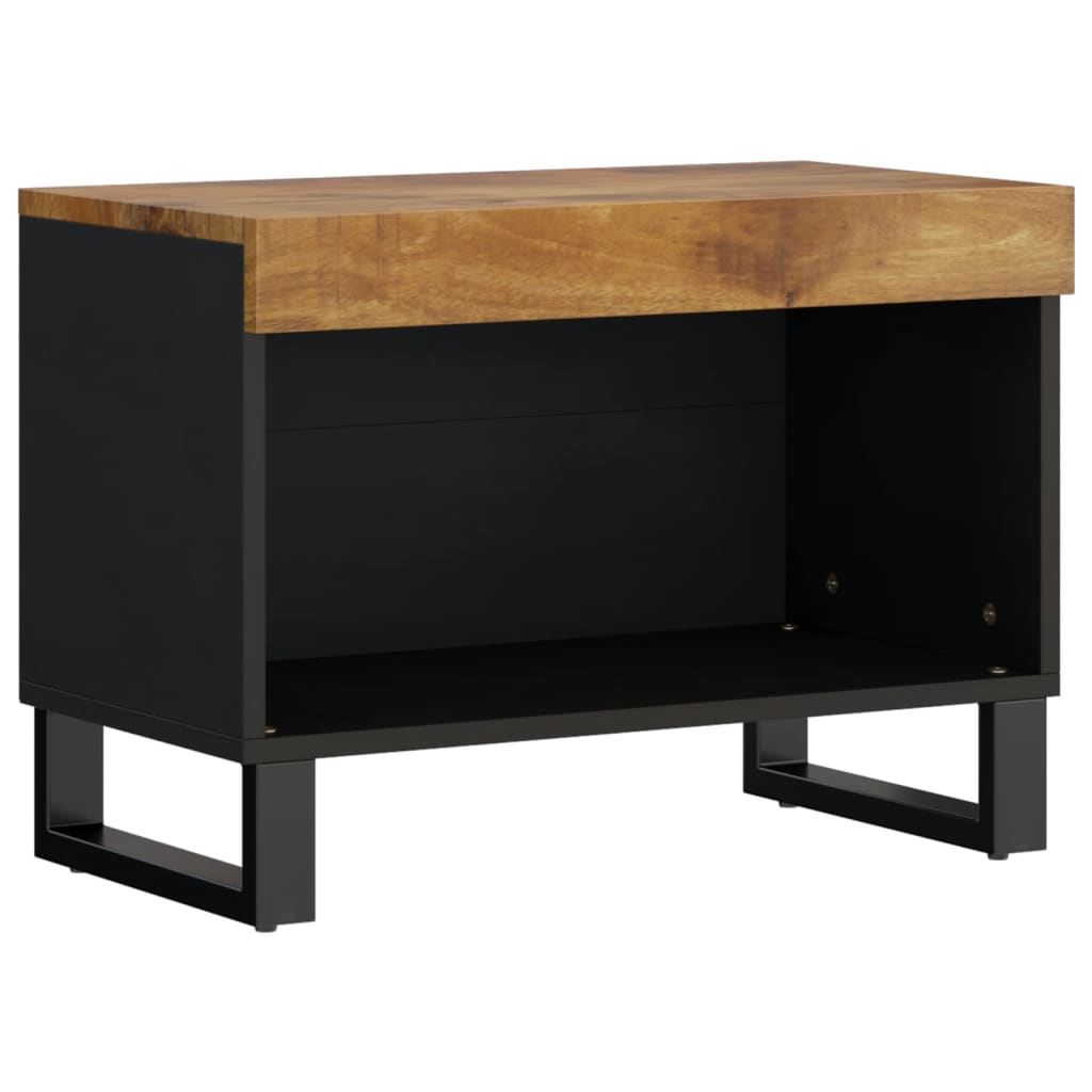 Meuble TV 60x33x43,5 cm bois massif de manguier - XIOS