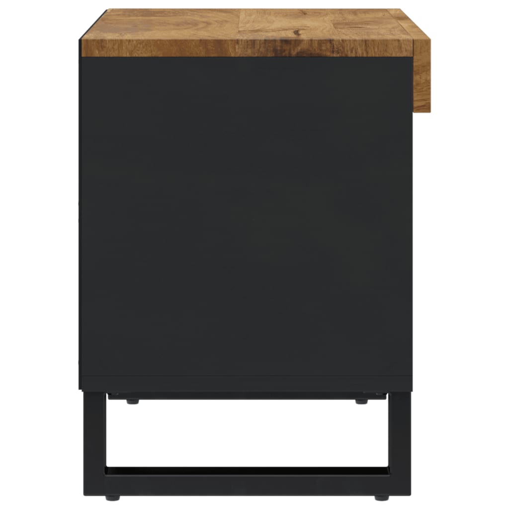Meuble TV 60x33x43,5 cm bois massif de manguier - XIOS