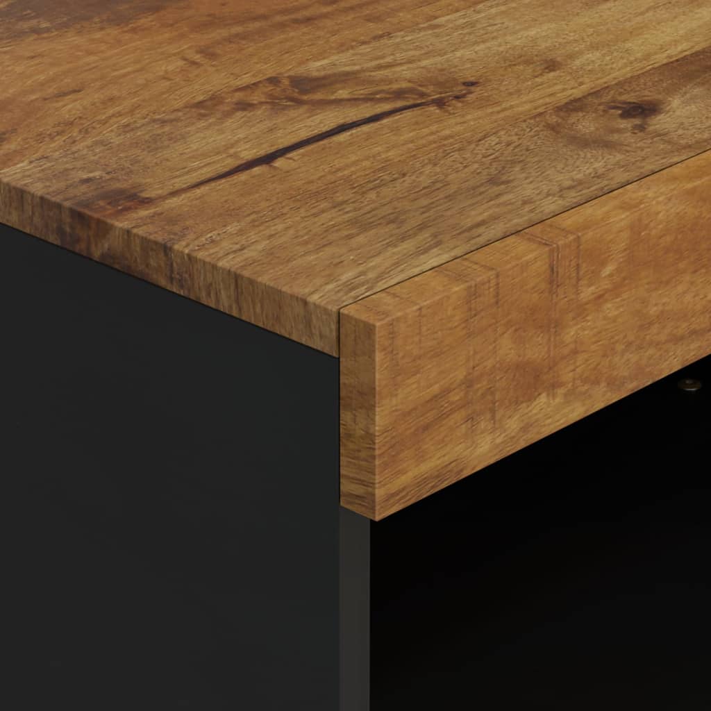 Meuble TV 60x33x43,5 cm bois massif de manguier - XIOS