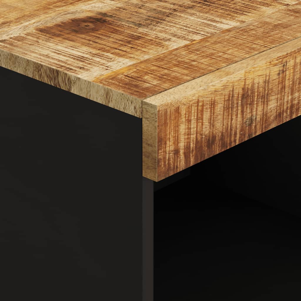 Meuble TV 85x33x43,5 cm bois massif de manguier - XIOS
