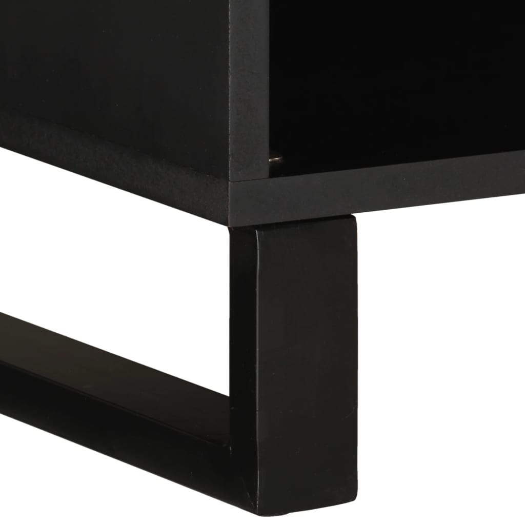 Meuble TV 85x33x43,5 cm bois d'acacia massif - XIOS