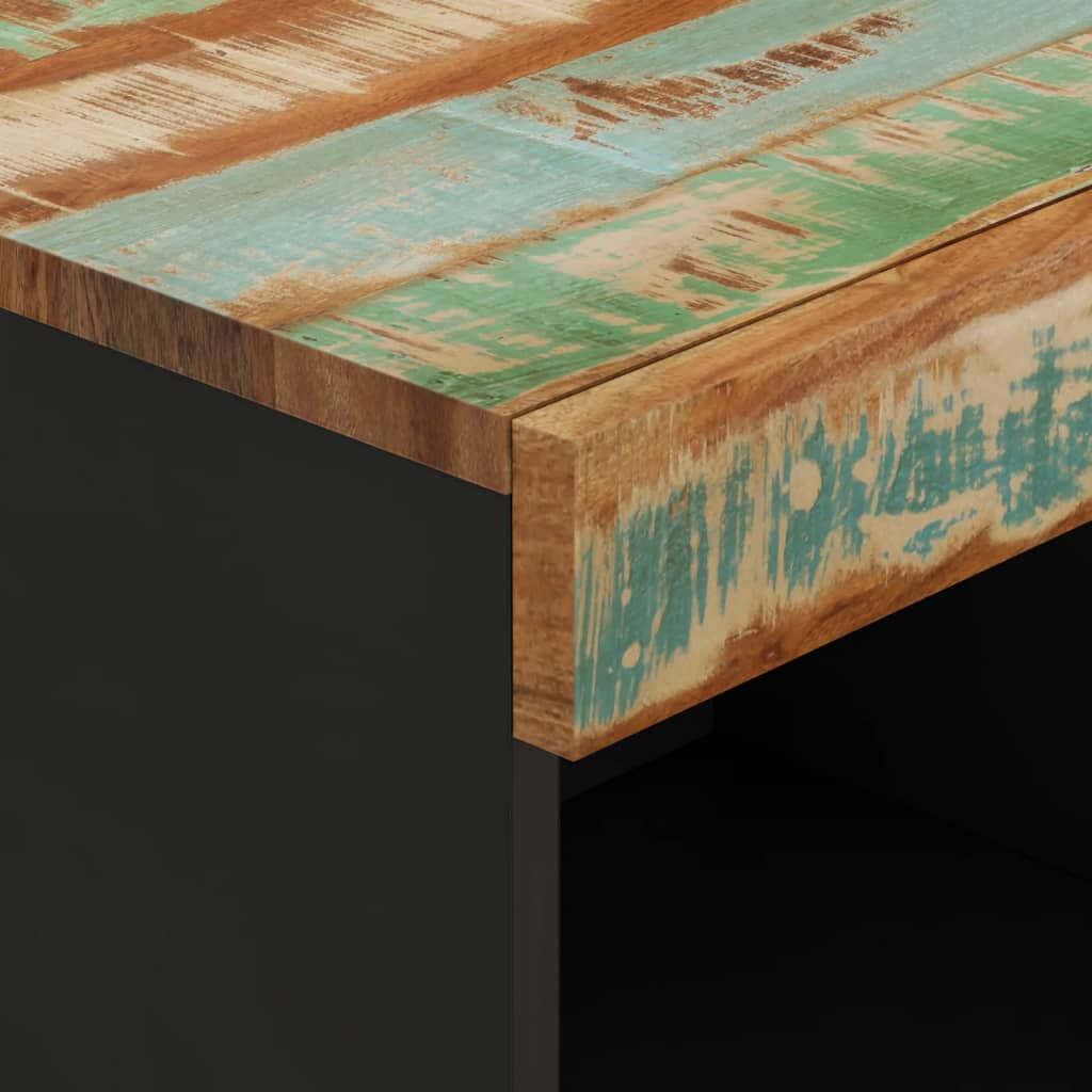 Meuble TV 85x33x43,5 cm bois massif de récupération - XIOS