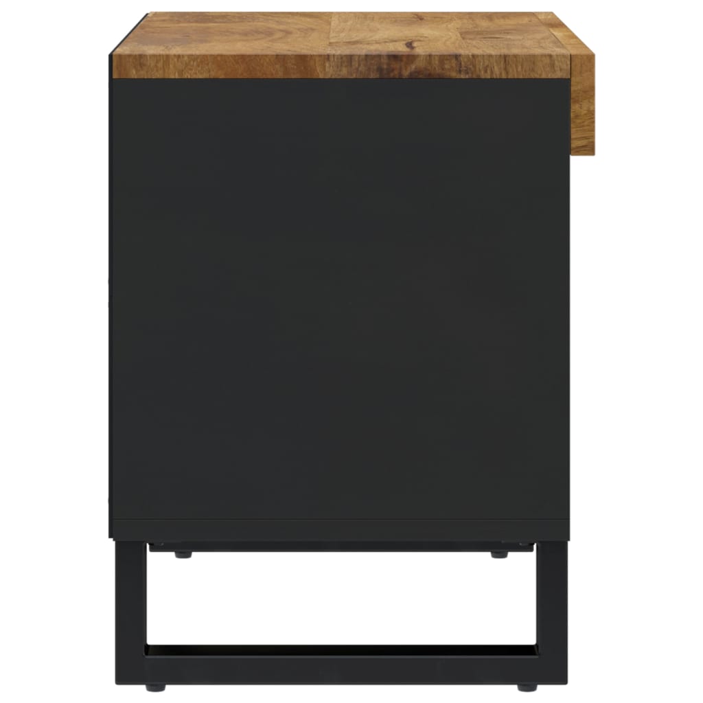 Meuble TV 85x33x43,5 cm bois massif de manguier - XIOS