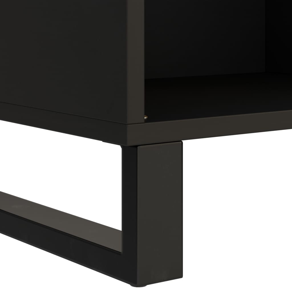 Meuble TV 85x33x43,5 cm bois massif de manguier - XIOS