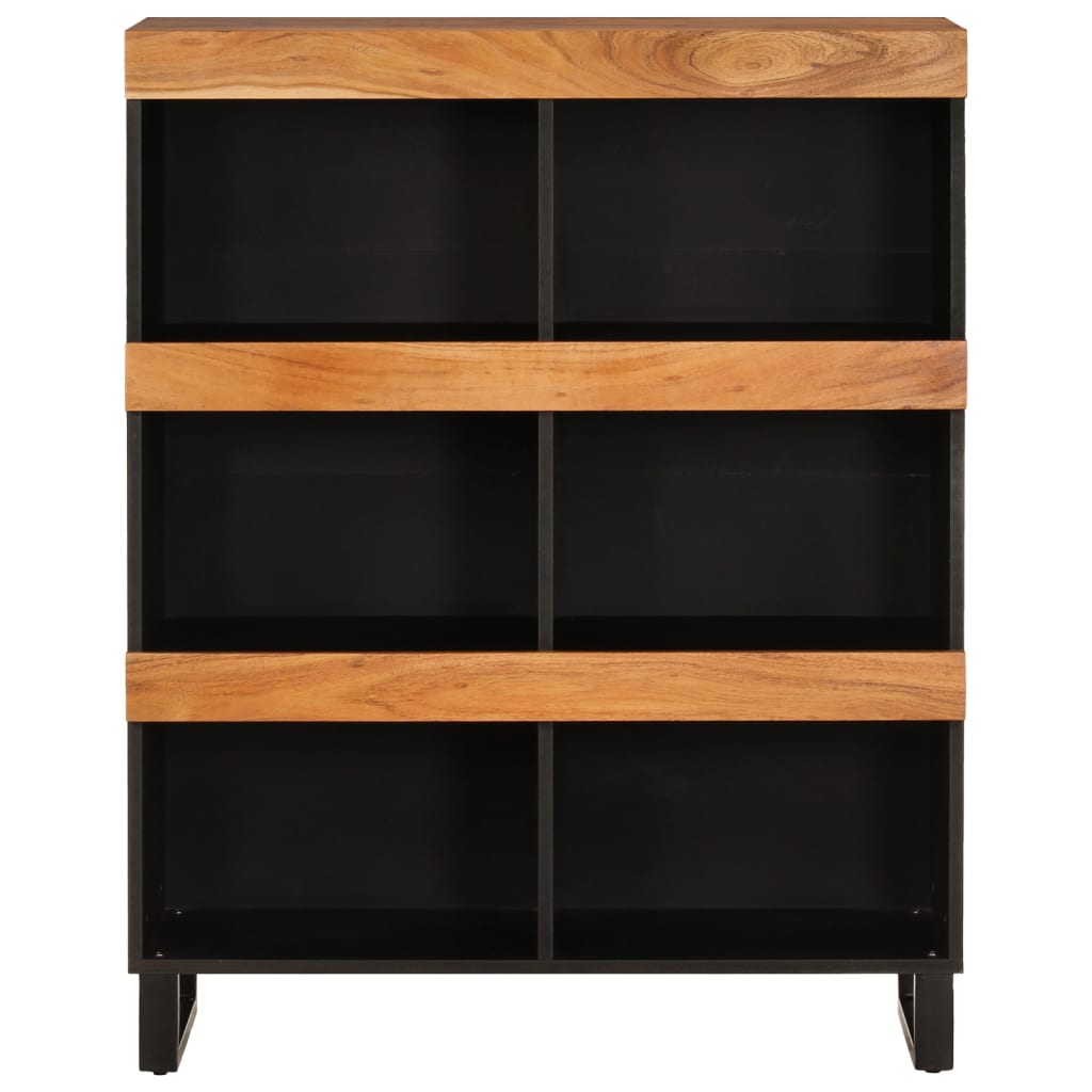 Armoire latérale 85x33x107 cm bois massif d'acacia - XIOS