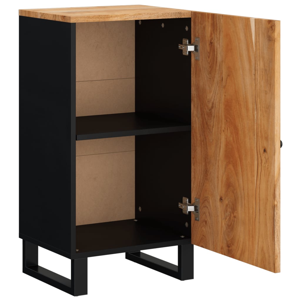 Buffet avec porte 40x31x75 cm bois massif d'acacia - XIOS
