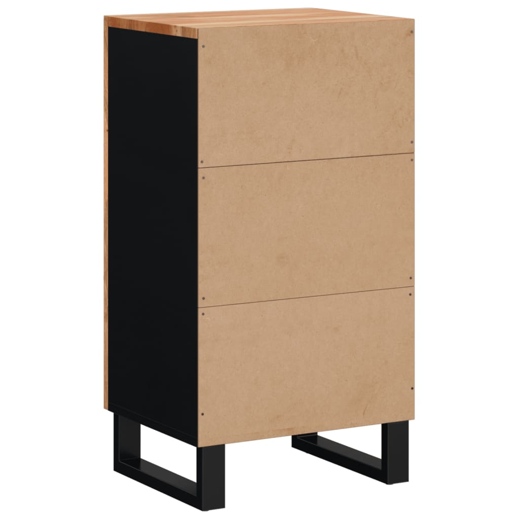 Buffet avec porte 40x31x75 cm bois massif d'acacia - XIOS