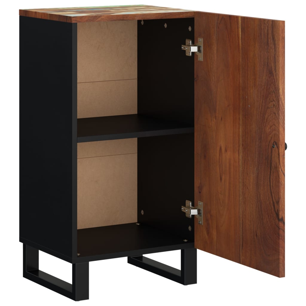 Buffet avec porte 40x31x75 cm bois massif de récupération - XIOS