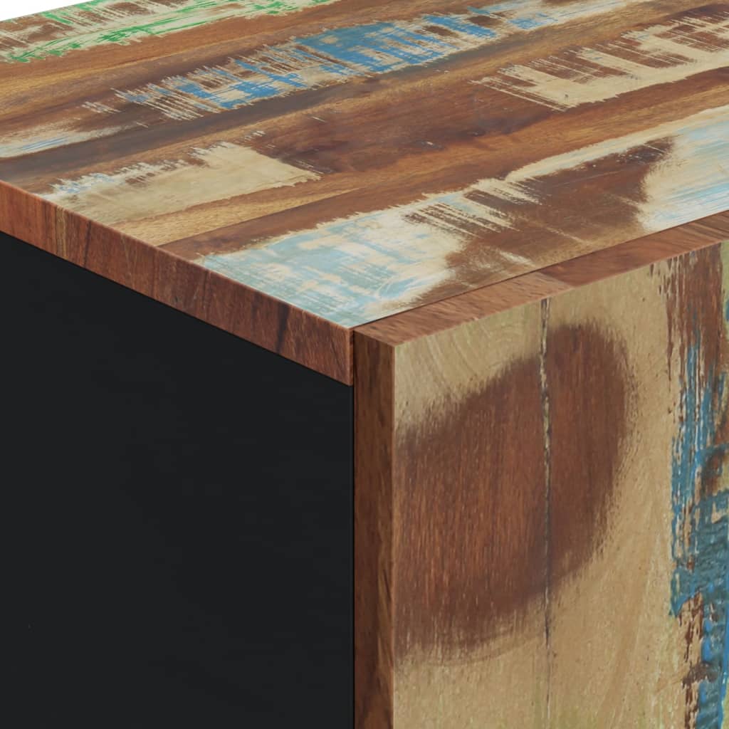 Buffet avec porte 40x31x75 cm bois massif de récupération - XIOS