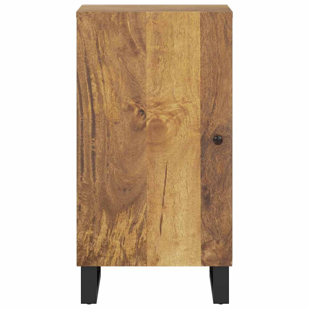 Buffet avec porte 40x31x75 cm bois massif de manguier - XIOS
